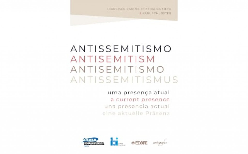 IBI é um dos apoiadores da publicação do livro “Antissemitismo: Uma presença atual”
