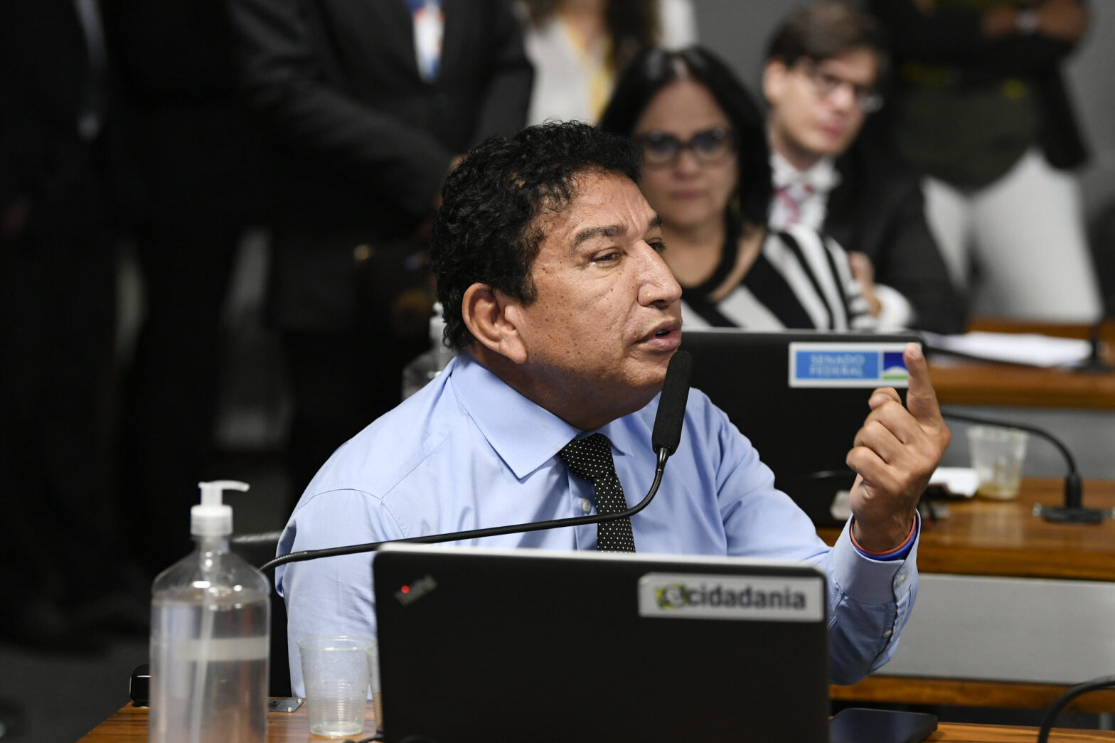 Instituto Brasil-Israel critica fala antissemita de Magno Malta durante a sabatina de Cristiano Zanin no Senado